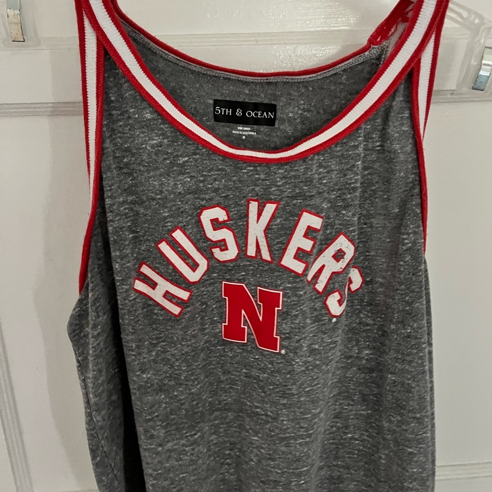 Nebraska Husker Football tank top